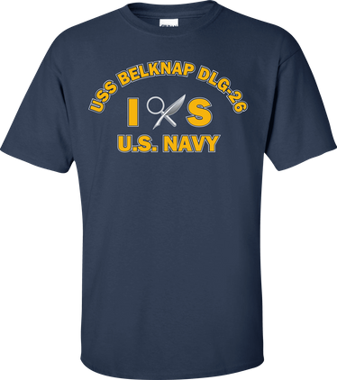 USS BELKNAP DLG-26 Rate IS Intelligence Specialist T-Shirt