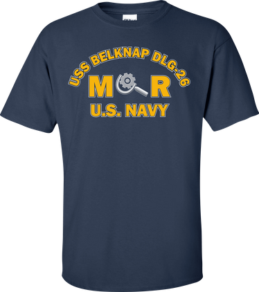 USS BELKNAP DLG-26 Rate MR Machinery Repairman T-Shirt
