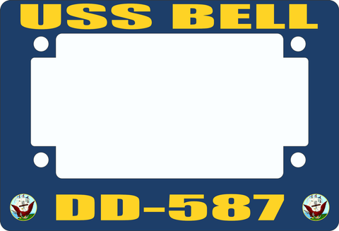 USS Bell DD-587 Motorcycle Frame
