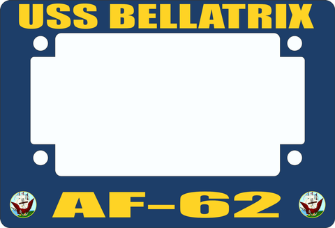 USS Bellatrix AF-62 Motorcycle Frame