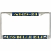USS Belle Isle AKS-21 License Plate Frame