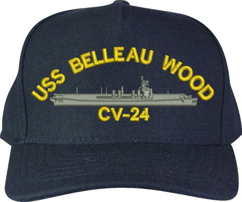 USS Belleau Wood CV-24 U.S. Made Cap