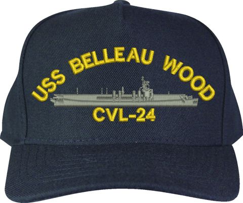 USS Belleau Wood CVL-24 U.S. Made Cap