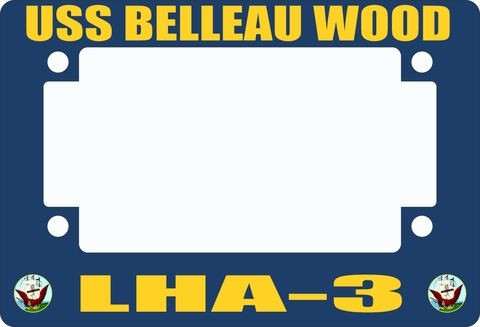 USS Belleau Wood LHA-3 Motorcycle Frame