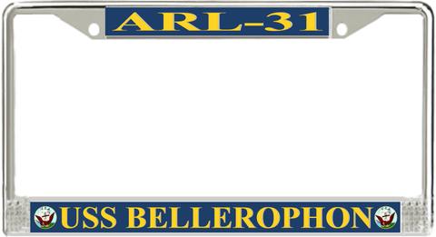 USS Bellerophon ARL-31 License Plate Frame
