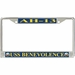 USS Benevolence AH-13 License Plate Frame