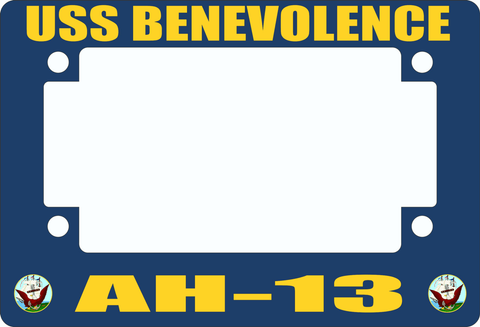 USS Benevolence AH-13 Motorcycle Frame