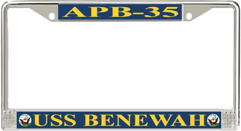 USS Benewah APB-35 License Plate Frame