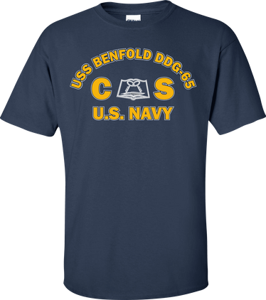 USS BENFOLD DDG-65 Rate CS Culinary Specialist T-Shirt