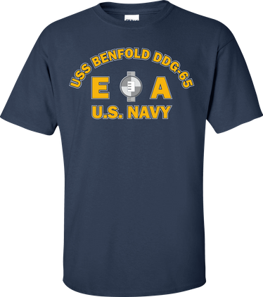 USS BENFOLD DDG-65 Rate EA Engineering Aide T-Shirt