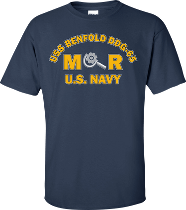 USS BENFOLD DDG-65 Rate MR Machinery Repairman T-Shirt
