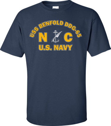 USS BENFOLD DDG-65 Rate NC Counselor T-Shirt