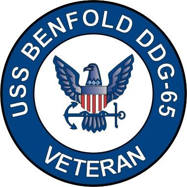 USS Benfold DDG-65 Veteran Decal Sticker