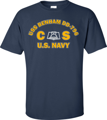 USS BENHAM DD-796 Rate CS Culinary Specialist T-Shirt