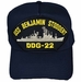 USS Benjamin E. Stoddert DDG-22 Ship Cap