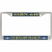 USS Benjamin Franklin SSBN-640 License Plate Frame