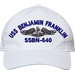 USS Benjamin Franklin SSBN-640 with Dolphins Unstructured Dad Cap