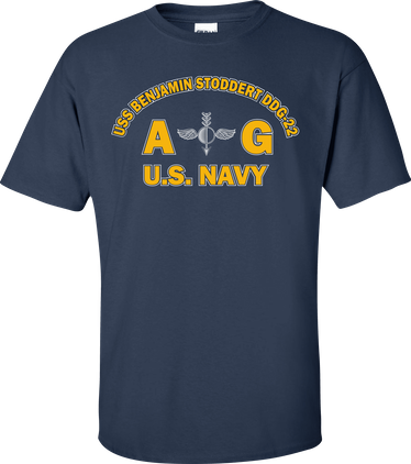 USS BENJAMIN STODDERT DDG-22 Rate AG Aerographers Mate T-Shirt