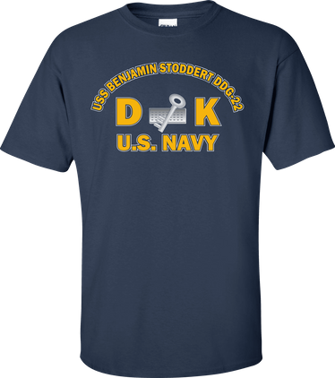 USS BENJAMIN STODDERT DDG-22 Rate DK Disbursing Clerk T-Shirt