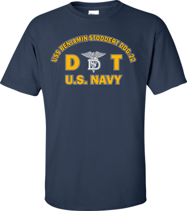 USS BENJAMIN STODDERT DDG-22 Rate DT Dental Technician T-Shirt