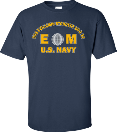 USS BENJAMIN STODDERT DDG-22 Rate EM Electricians Mate T-Shirt