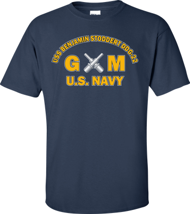 USS BENJAMIN STODDERT DDG-22 Rate GM Gunners Mate T-Shirt