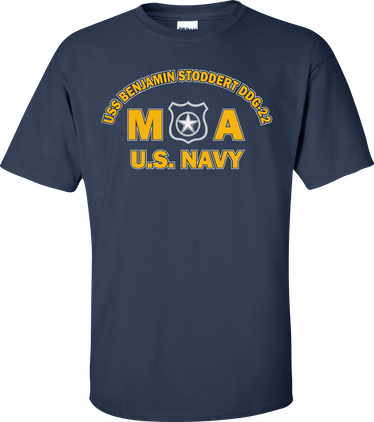 USS BENJAMIN STODDERT DDG-22 Rate MA Master At Arms T-Shirt