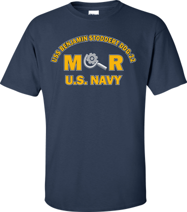 USS BENJAMIN STODDERT DDG-22 Rate MR Machinery Repairman T-Shirt