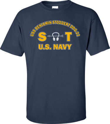 USS BENJAMIN STODDERT DDG-22 Rate ST Sonar Technician T-Shirt