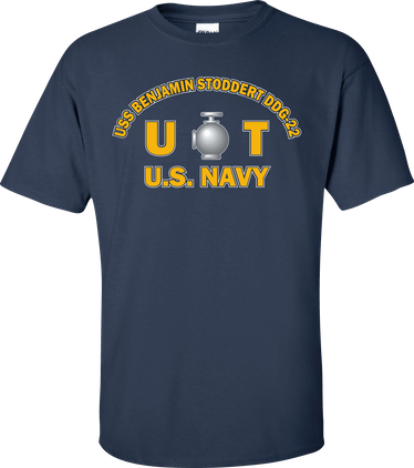 USS BENJAMIN STODDERT DDG-22 Rate UT Utilitiesman T-Shirt