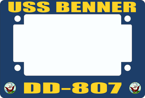 USS Benner DD-807 Motorcycle Frame