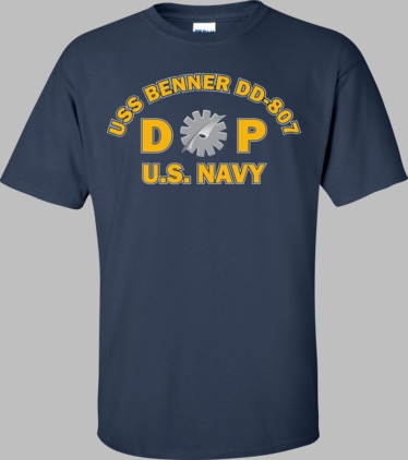 USS BENNER DD-807 Rate DP Data Processing Technician T-Shirt