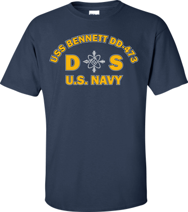 USS BENNETT DD-473 Rate DS Data Systems Technician T-Shirt