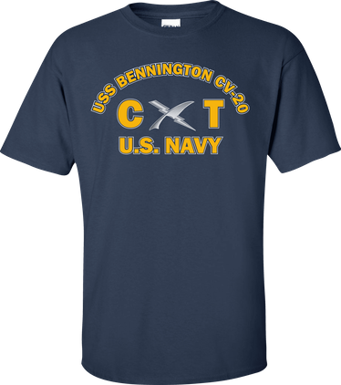 USS BENNINGTON CV-20 Rate CT Cryptologic Technician T-Shirt