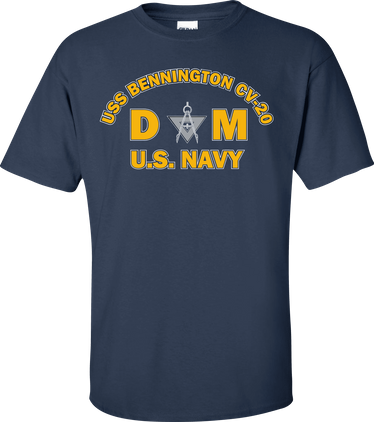 USS BENNINGTON CV-20 Rate DM Illustrator Draftsman T-Shirt