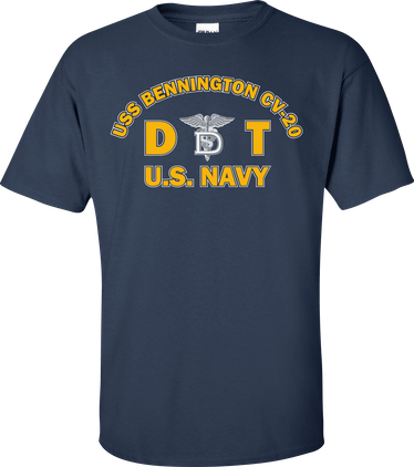 USS BENNINGTON CV-20 Rate DT Dental Technician T-Shirt