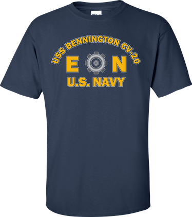 USS BENNINGTON CV-20 Rate EN Engineman T-Shirt
