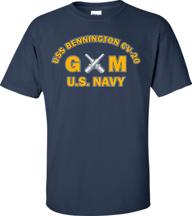 USS BENNINGTON CV-20 Rate GM Gunners Mate T-Shirt