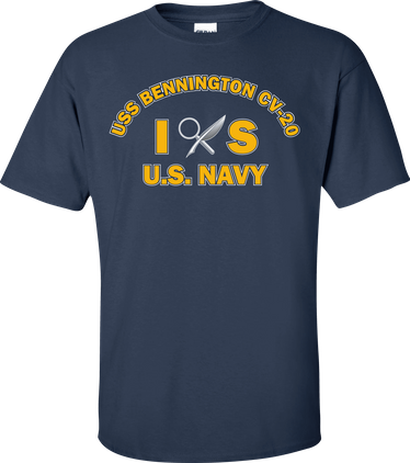 USS BENNINGTON CV-20 Rate IS Intelligence Specialist T-Shirt