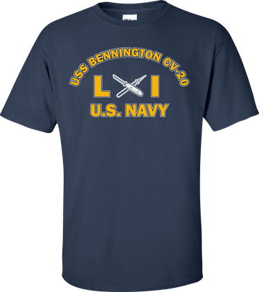 USS BENNINGTON CV-20 Rate LI Lithographer T-Shirt
