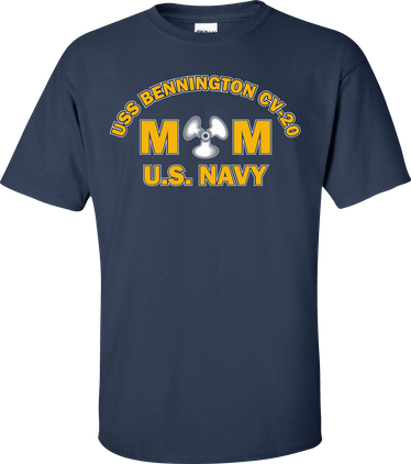 USS BENNINGTON CV-20 Rate MM Machinists Mate T-Shirt