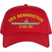 USS Bennington CVA-20 Custom Embroidered Cap