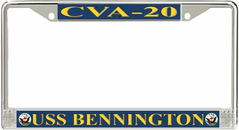 USS Bennington CVA-20 License Plate Frame