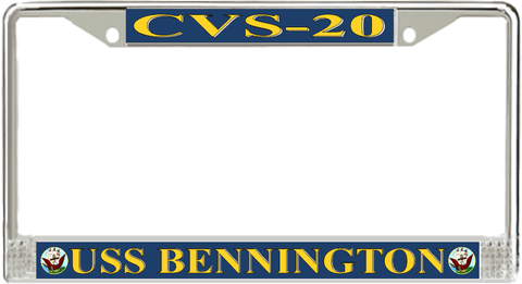 USS Bennington CVS-20 License Plate Frame