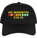 USS Bennington CVS-20 with Vietnam Service Ribbons Embroidered Cap