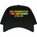 USS Bennington CVS-20 with Vietnam Service Ribbons Embroidered Cap
