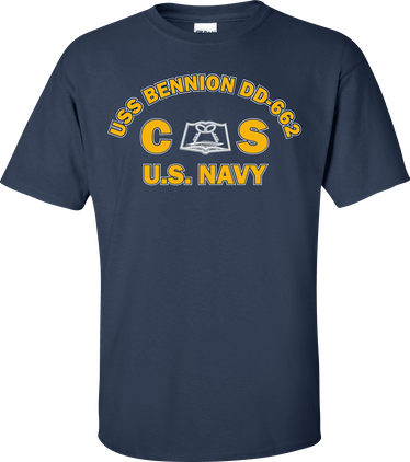 USS BENNION DD-662 Rate CS Culinary Specialist T-Shirt