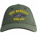 USS Bergall SSN-667 Custom Embroidered Cap