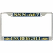 USS Bergall SSN-667 License Plate Frame