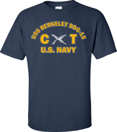 USS BERKELEY DDG-15 Rate CT Cryptologic Technician T-Shirt